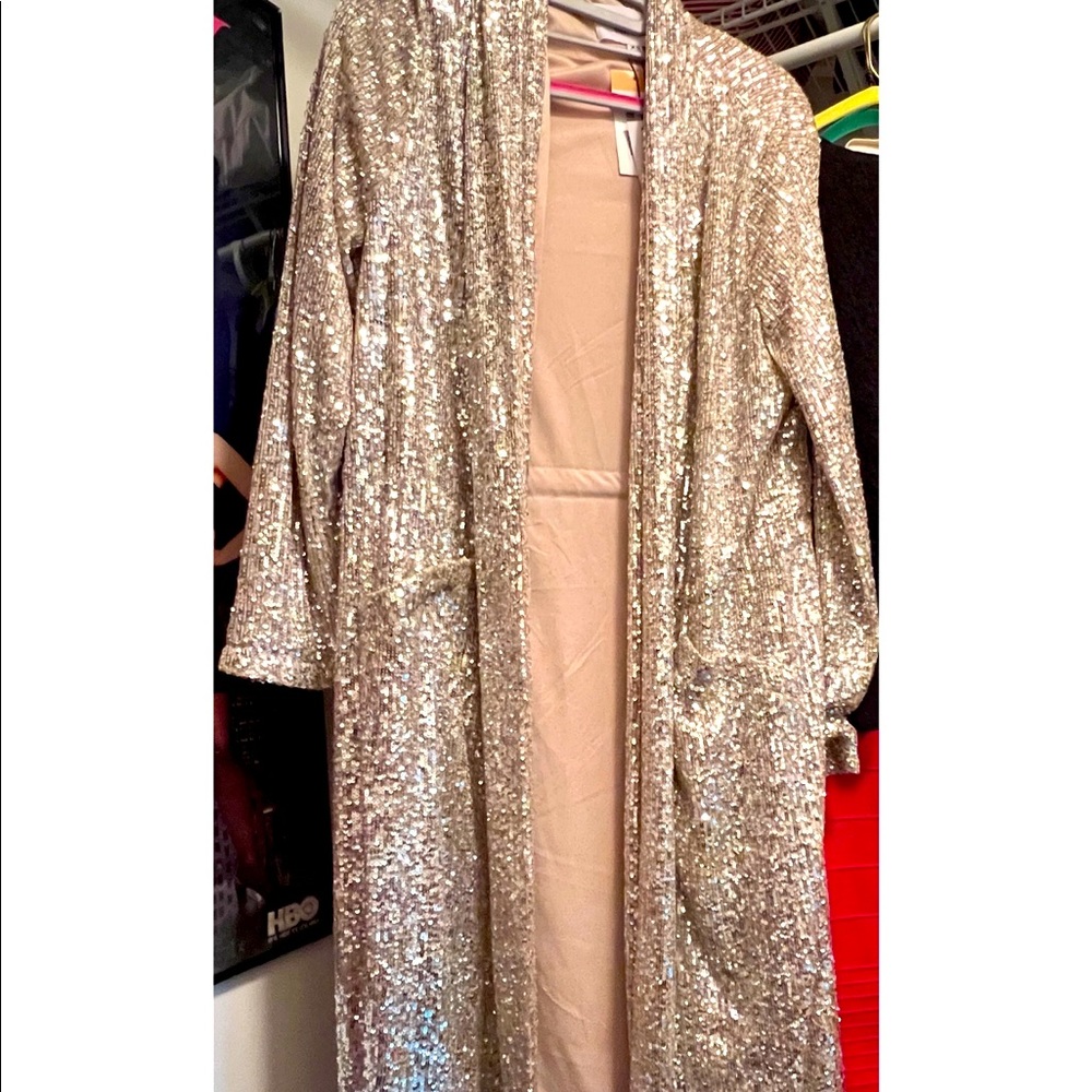 NWT BB Dakota Sequin Duster